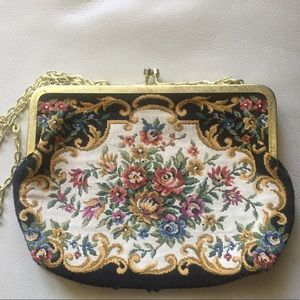 Vintage Tapestry Purse
